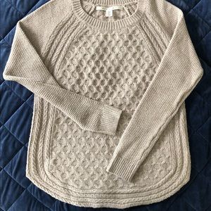 Max Studio Cableknit sweater